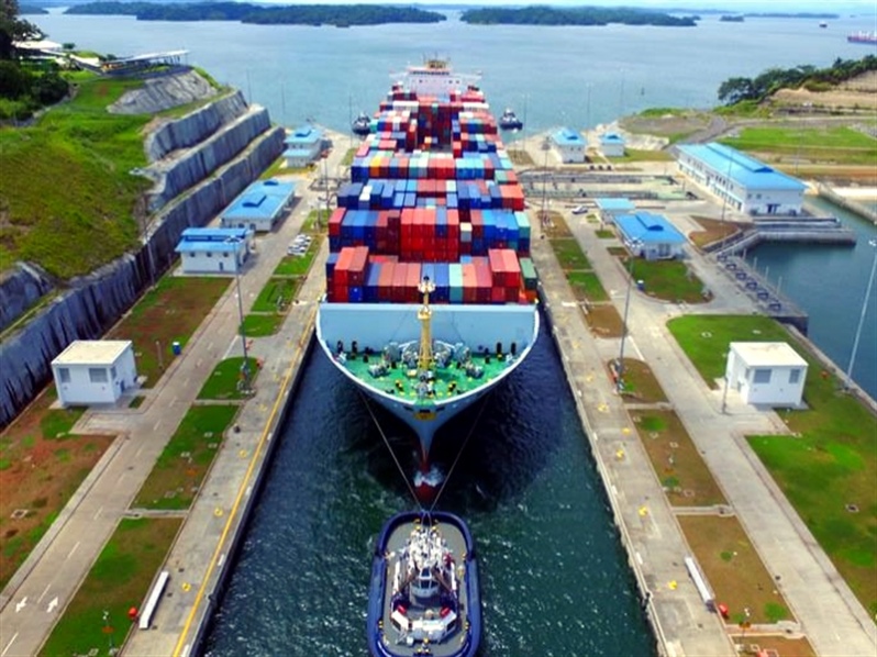 Canal do Panamá deixa de receber US$ 30 milhões em receitas da Guerra Comercial EUA-China
