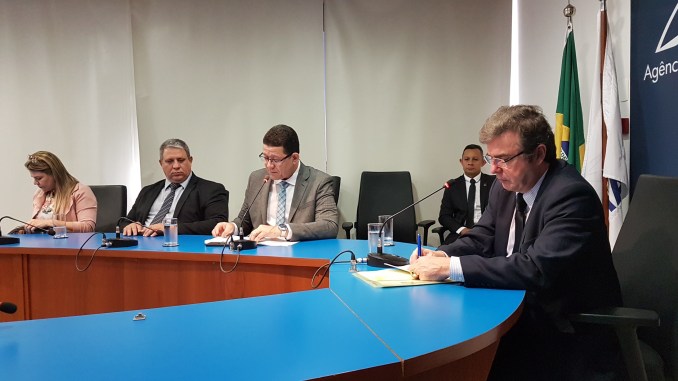 ANTAQ e governo de Rondônia se reúnem para debater contrato de arrendamento no Porto de Porto Velho