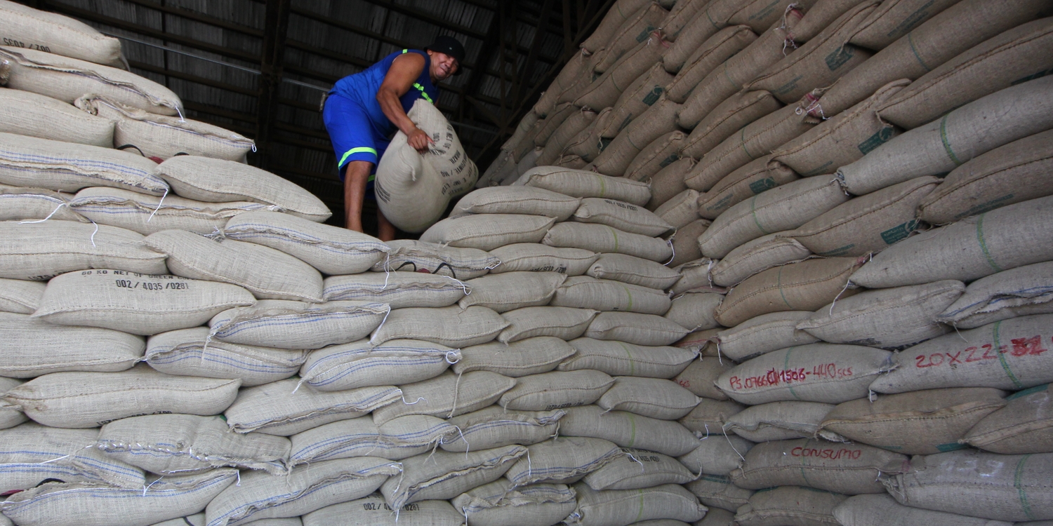Exportação de café pelo Porto de Santos aumenta quase 30%