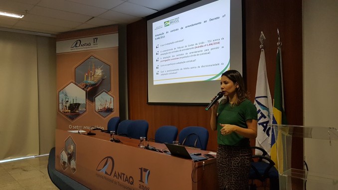 ANTAQ e SNPTA realizam curso sobre portos públicos e arrendamentos portuários