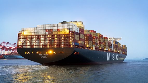 Conheça a MSC Gülsün, a maior nave de contêineres do mundo