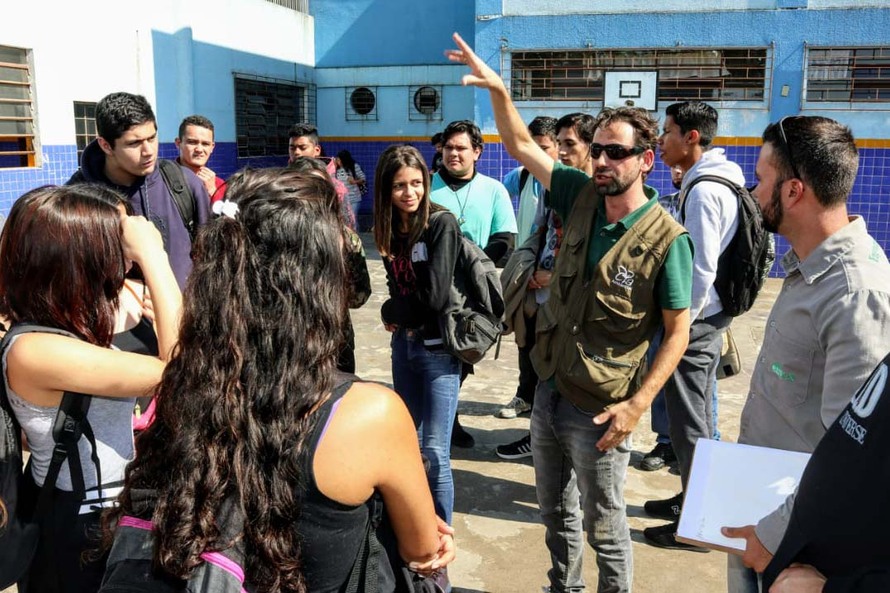 Portos do Paraná intensifica aulas práticas de educação ambiental