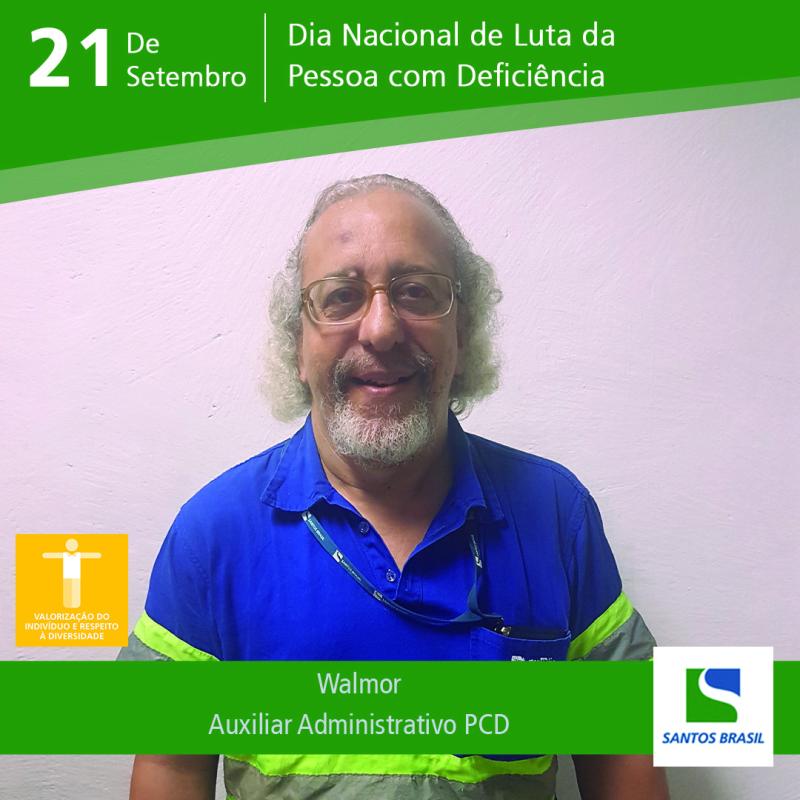 Santos Brasil homenageia o Dia Nacional de Luta da Pessoa com Deficiência 