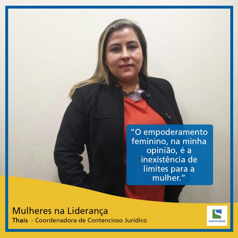 Santos Brasil cria a série "Mulheres na Liderança", que conta com a participação das coordenadoras e gerentes da Companhia
