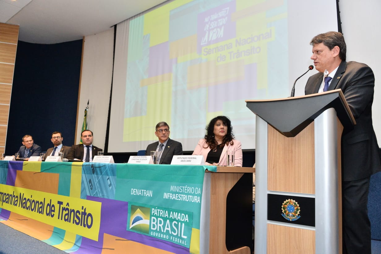 Ministério da Infraestrutura lança a Campanha Nacional de Trânsito