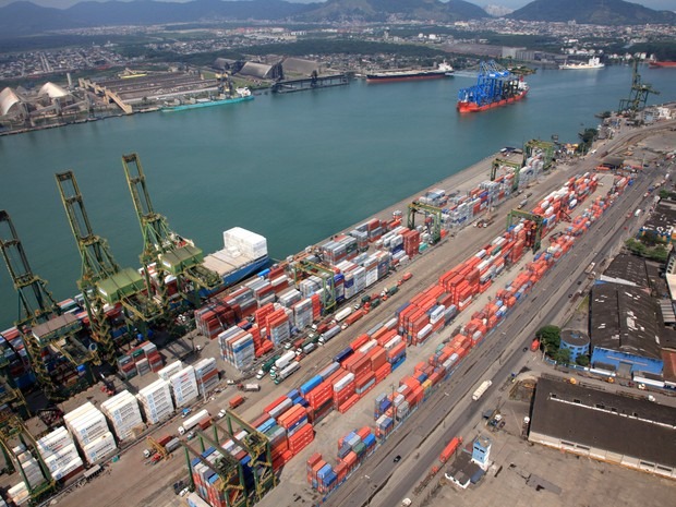 Porto de Santos registra maior movimentação mensal de cargas da história