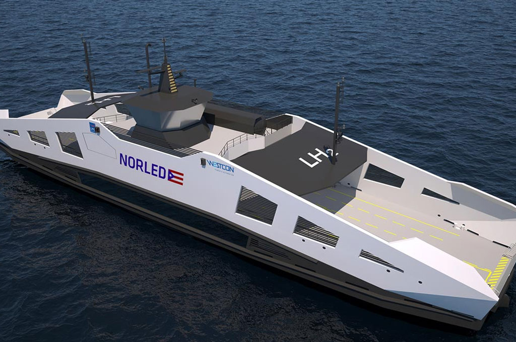 Embarcação movida à hidrogênio será lançada na Europa em 2021