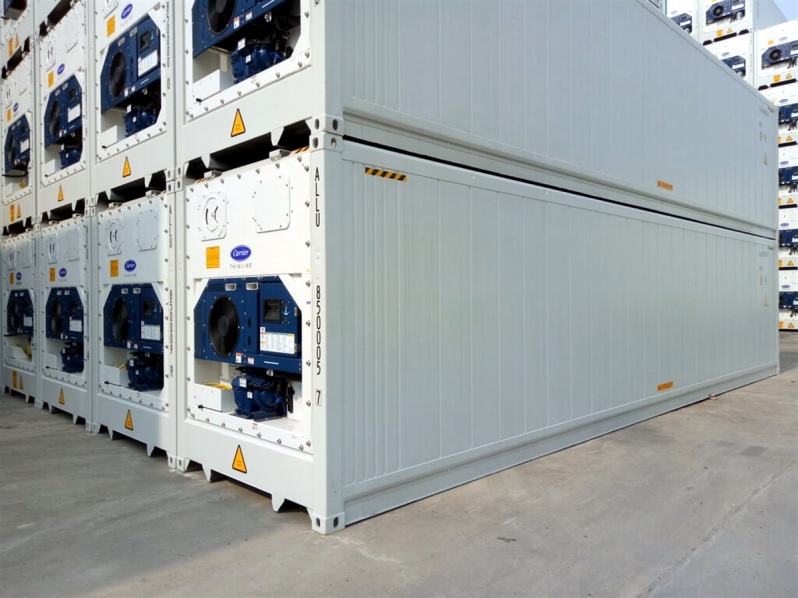 Mobilização de produtos refrigerados em contêineres aumentará de 81% em 2018 para 85% em 2023