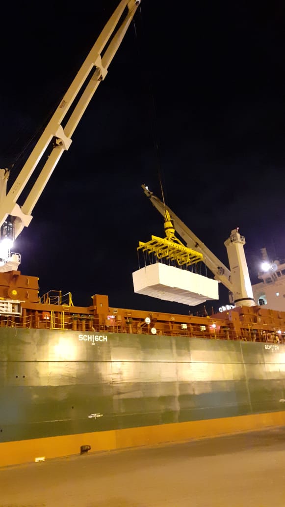 Conlog realiza maior operação de embarque de celulose no Porto de Santos