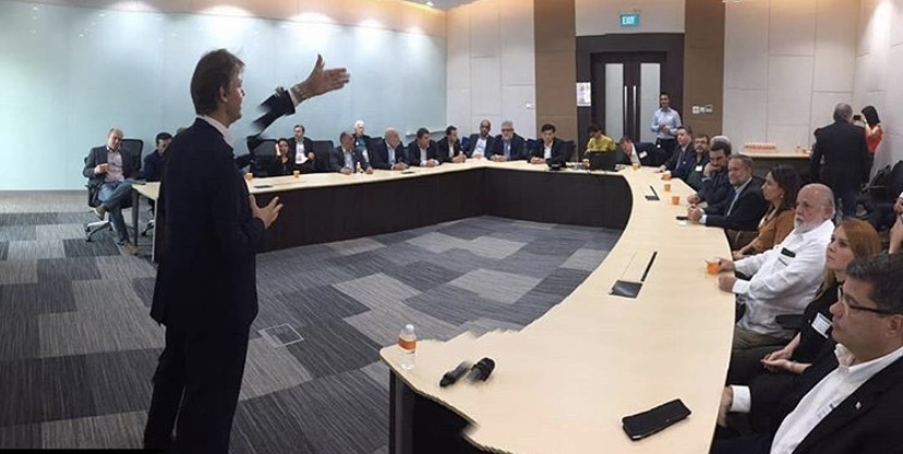 Comitiva do Fórum Nacional Santos Export faz mais visitas a empresas de Singapura