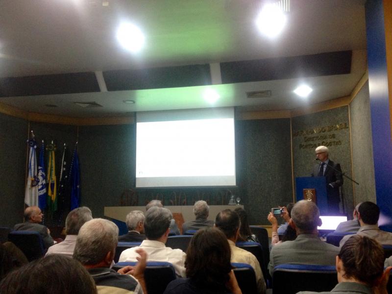 Diretoria de Portos e Costas sedia palestra sobre cabotagem