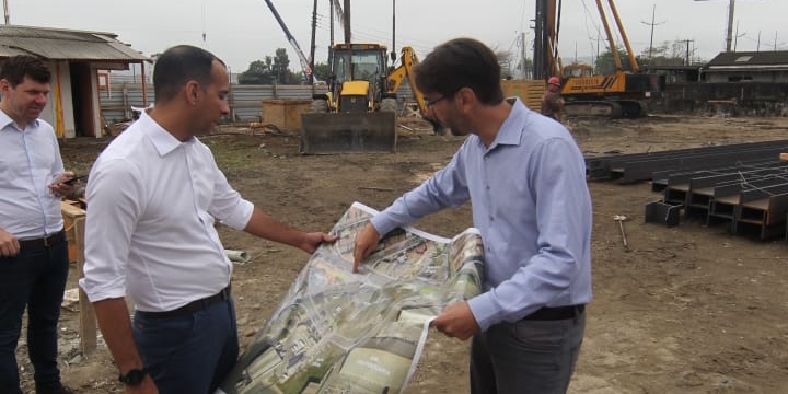 Barbosa garante entrega de obras na Ponta da Praia de Santos até 2020