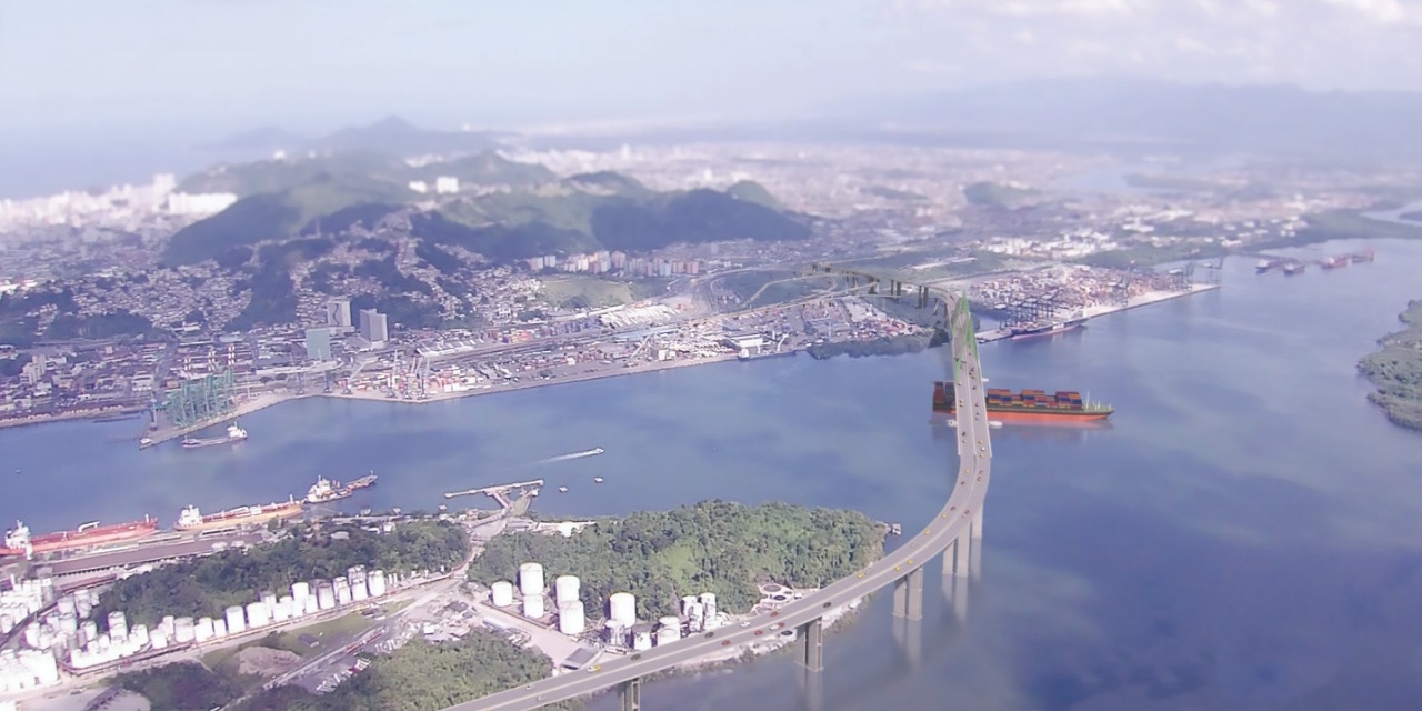 Codesp altera projeto e túnel custará menos que a ponte entre Santos e Guarujá