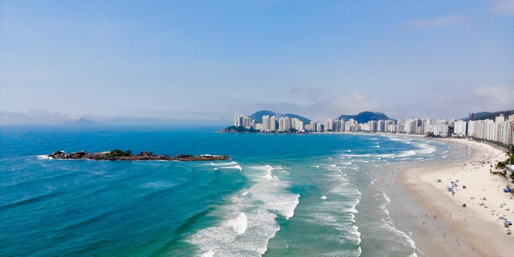 Aumento do nível do mar pode destruir manguezais e acabar com faixa de areia na Baixada Santista