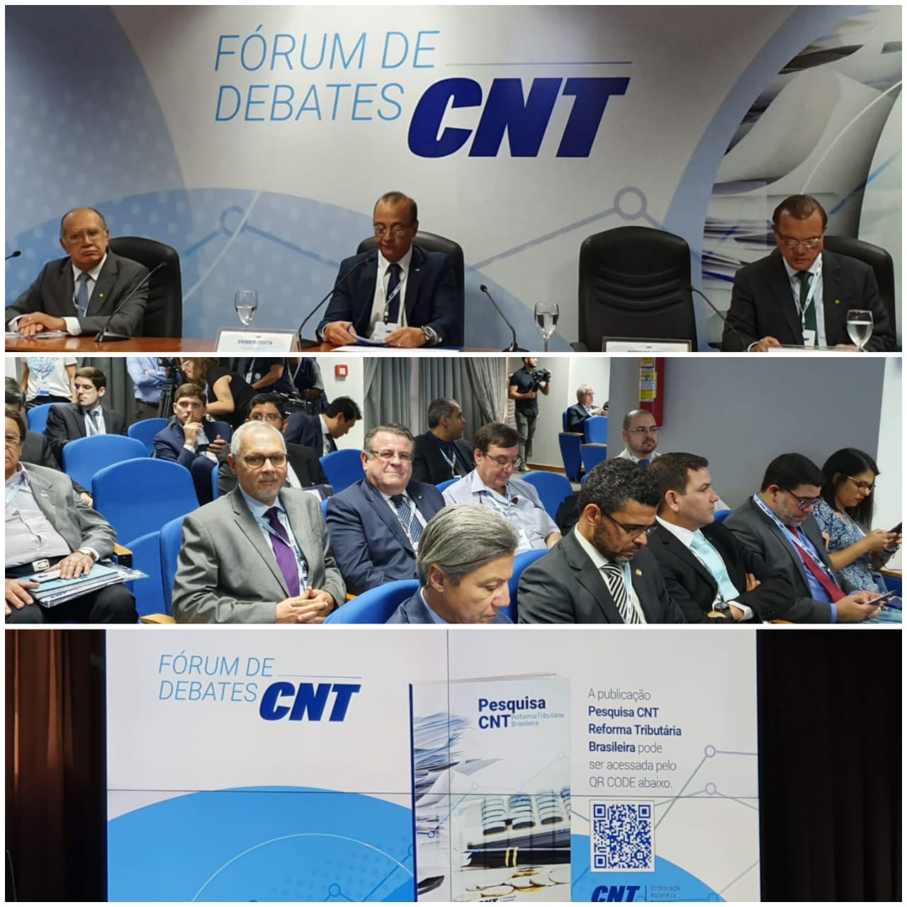 CNT realiza primeira edição do Fórum de Debates, em Brasília