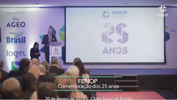 Confira como foi a comemoração dos 25 anos da FENOP