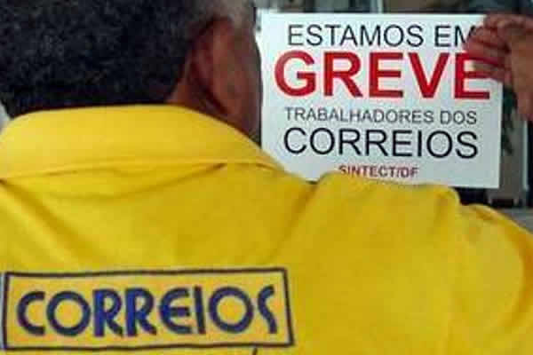 Correios entram em greve no dia 10