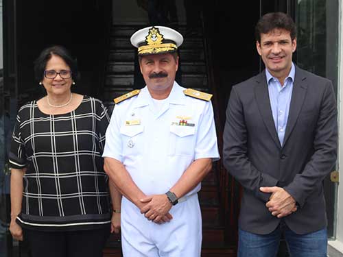 Marinha do Brasil e Ministério das Mulheres celebram acordo para implantação da “Casa Itinerante da Mulher Brasileira”