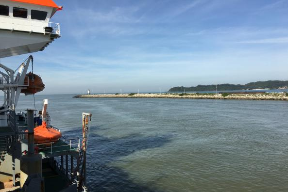 Profundidades de navegação do Porto de Itajaí registram medições históricas