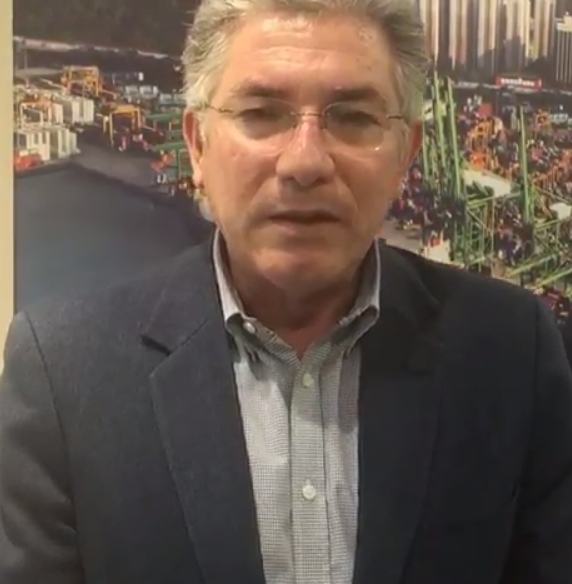 João Almeida, representante do SOPESP, comenta sobre o primeiro dia da visita técnica do Fórum Nacional Santos Export ao Porto de Singapura