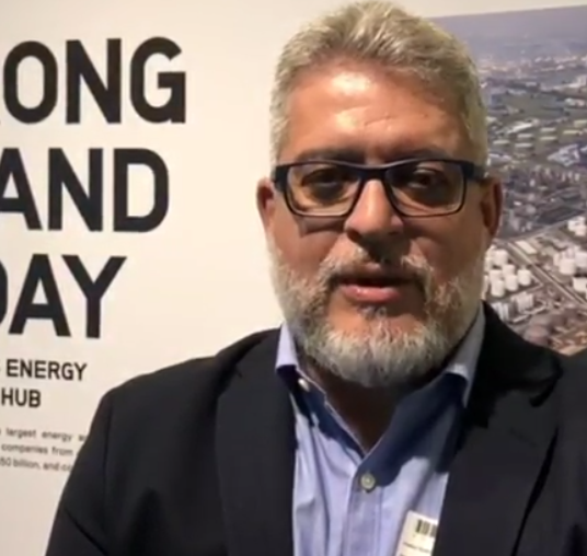 Luiz Claudio de Araújo Simões, Diretor Comercial do Ecoporto Santos, relata seu entusiasmo com a viagem do Fórum Nacional Santos Export