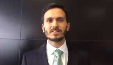 O secretário da Secretaria de Portos e Transportes Aquaviários, Diogo Piloni, explicou a importância do setor portuário para a retomada da economia
