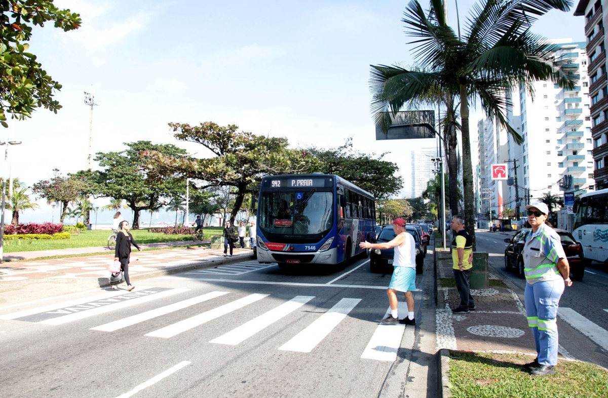 Orla de Santos terá esquema de trânsito para desfile de 7 de Setembro