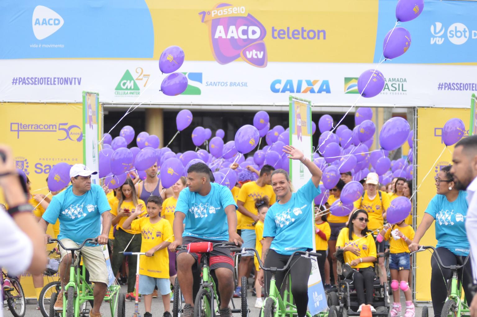 Santos Brasil participa da 7ª edição do Passeio Teleton