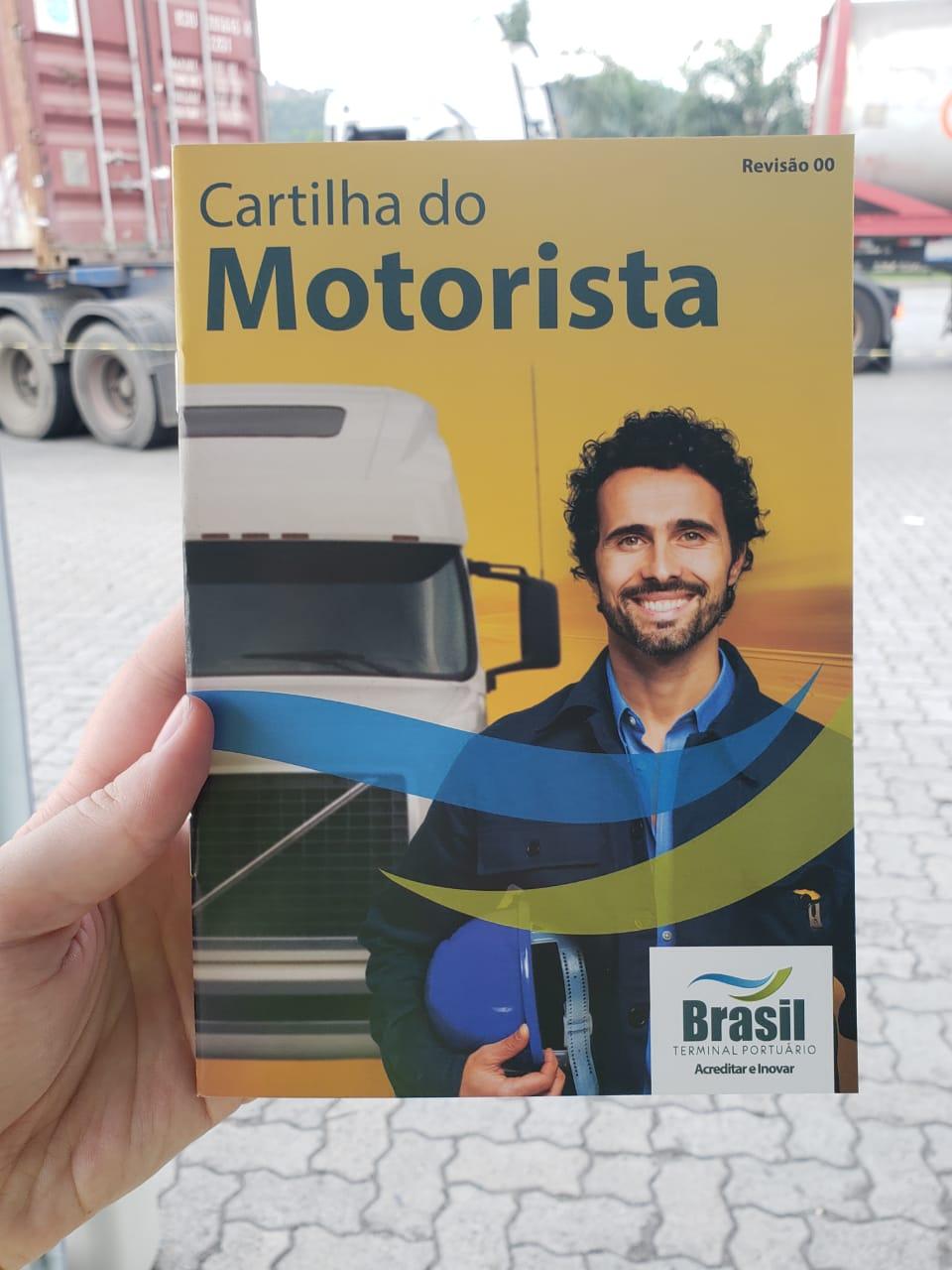 Brasil Terminal Portuário conscientiza seus motoristas através de nova cartilha da empresa