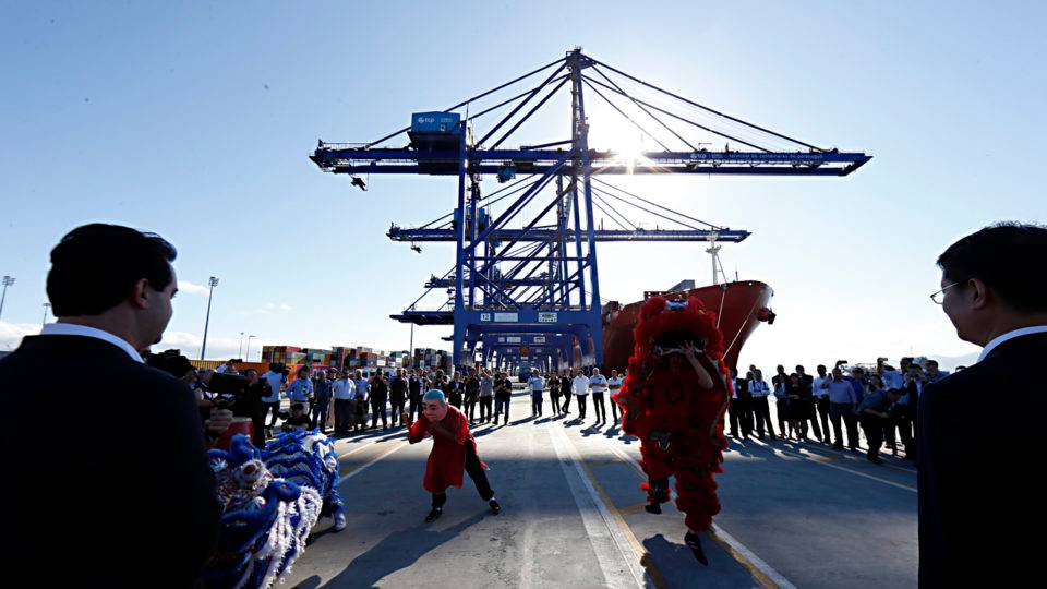 No maior investimento portuário em 5 anos, chineses ampliam em 60% a capacidade de terminal em Paranaguá