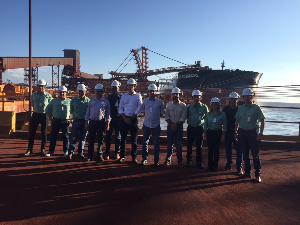 Marcelo Sampaio, Secretário-Executivo do Ministério da Infraestrutura, realiza visita técnica ao Terminal Portuário de Ponta da Madeira