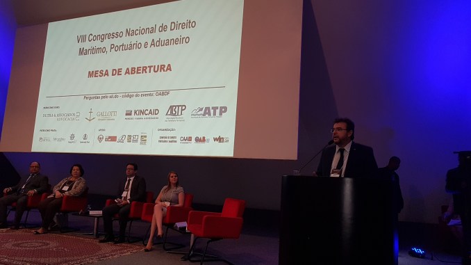 ANTAQ participa do VIII Congresso Nacional de Direito Marítimo, Portuário e Aduaneiro