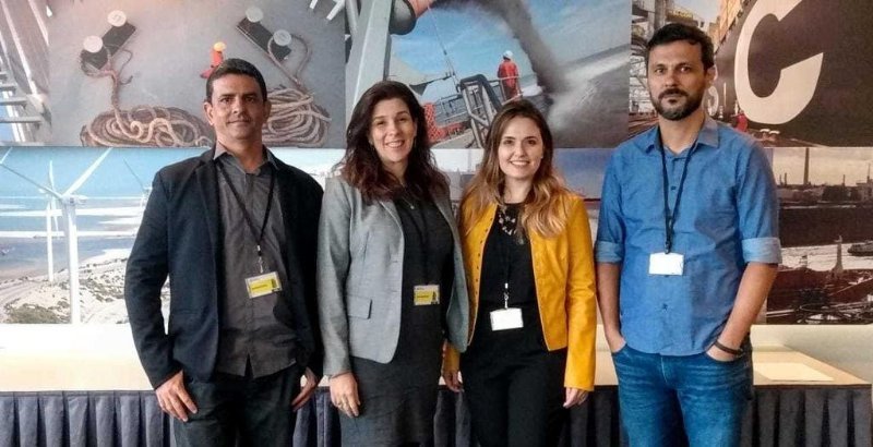 Colaboradores do Complexo Industrial e Portuário do Pecém (CIPP), participam do Curso de Gestão Portuária, promovido pela Autoridade Portuária de Roterdã
