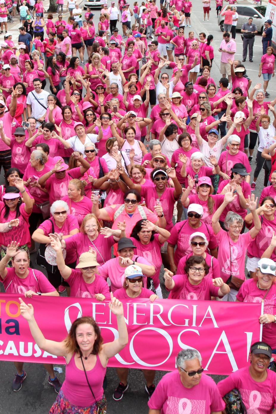 Orla de Santos vai ficar rosa para a conscientização sobre câncer de mama 