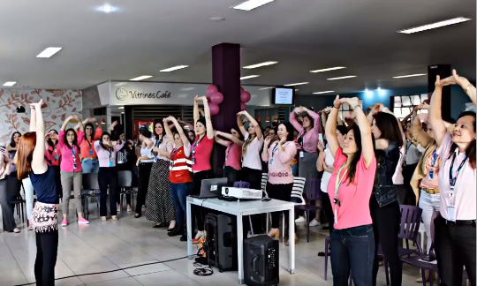 Rumo realizou neste mês uma série de ações ligadas à campanha Outubro Rosa