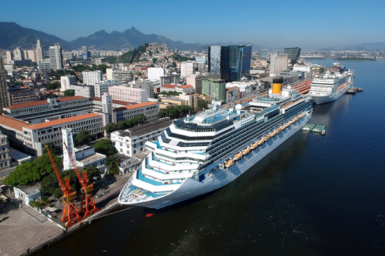 Temporada de cruzeiros começa no Porto do Rio de Janeiro