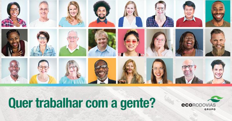 Confira e cadastre seu perfil profissional no banco de talentos do Grupo EcoRodovias