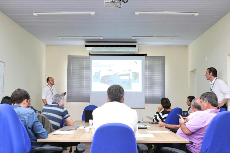 A modernização da malha ferroviária interna do Porto de Imbituba foi pauta da reunião do CAP da última sexta-feira