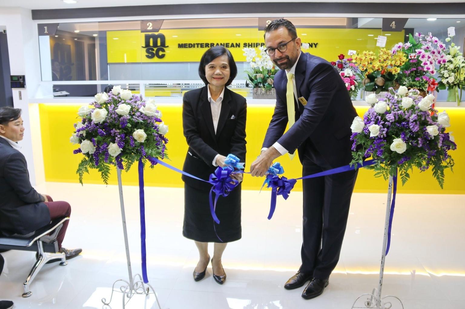 MSC abre oficialmente seu novo escritório expandido em Laem Chabang, Tailândia