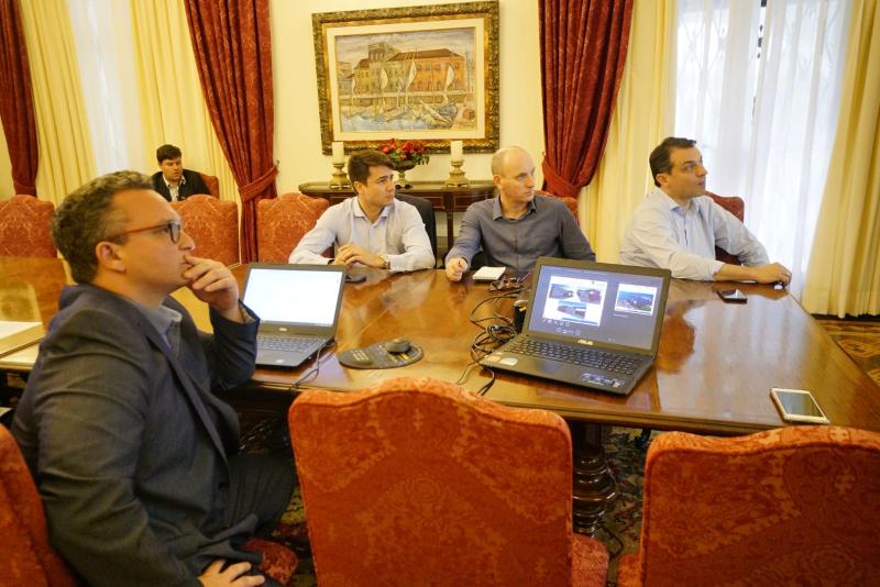 Governador Moisés acompanha ações do Porto de Imbituba