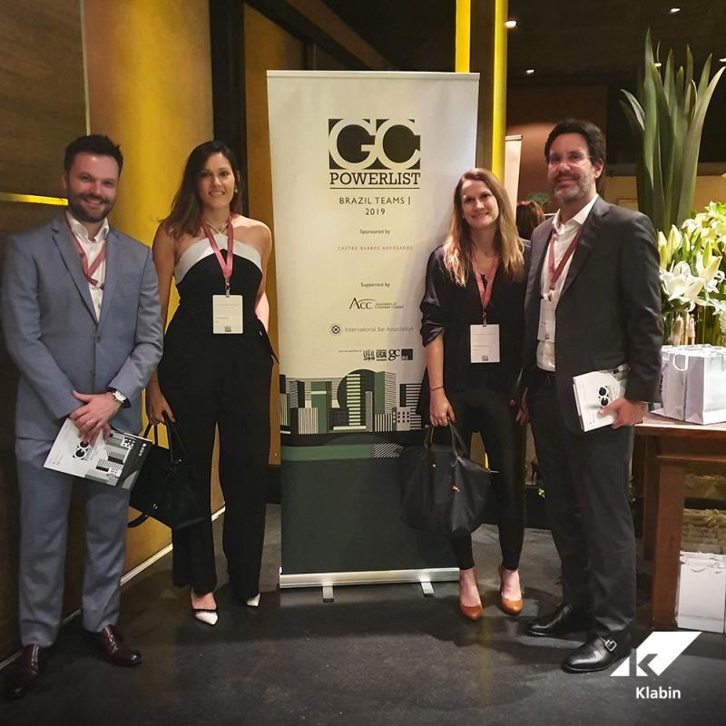 Klabin conquista ranking na GC Powerlist – Brazil Teams 2019, que identifica as 100 equipes de advogados internos mais influentes e inovadoras do Brasil