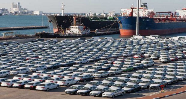 Exportação de veículos desacelera 34,7% no ano 