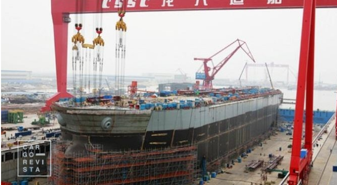 China aprova mega-fusão das suas maiores construtoras navais: CSIC e CSSC