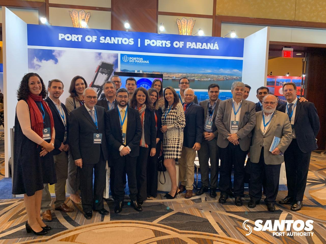 Santos Port Authority participa de congresso internacional em Miami
