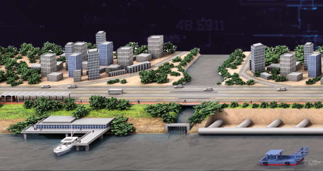 Porto no rio Pinheiros, o “Puerto Madero” de São Paulo, é previsto para 2021