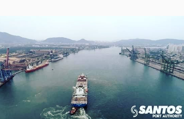 Santos Port Authority prorrogou para 6 de janeiro de 2020, o prazo para o recebimento de estudos e projetos técnicos para a possível concessão do canal de acesso do Porto de Santos