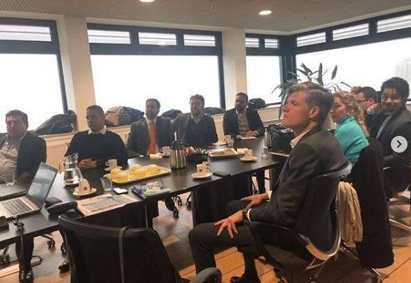 Representantes da Santos Port Authority integram a comitiva brasileira que está na Europa para estudar os modelos de governança de portos na Holanda, Bélgica e Inglaterra
