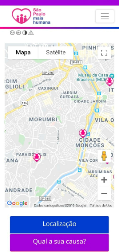 Aplicativo e plataforma que facilita doações completa um mês no ar