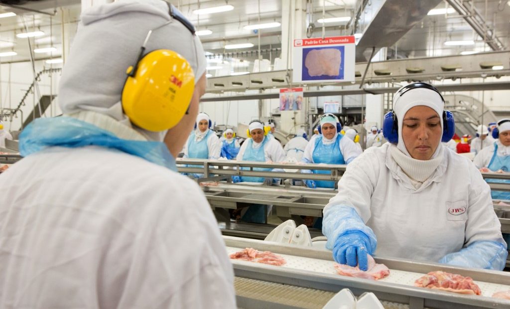 Exportações de carne de frango sobem 2,1% em novembro