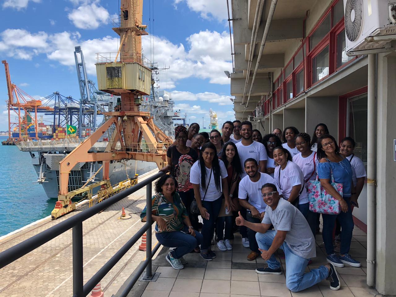 Codeba recebe alunos de Ensino Profissionalizante para visita técnica